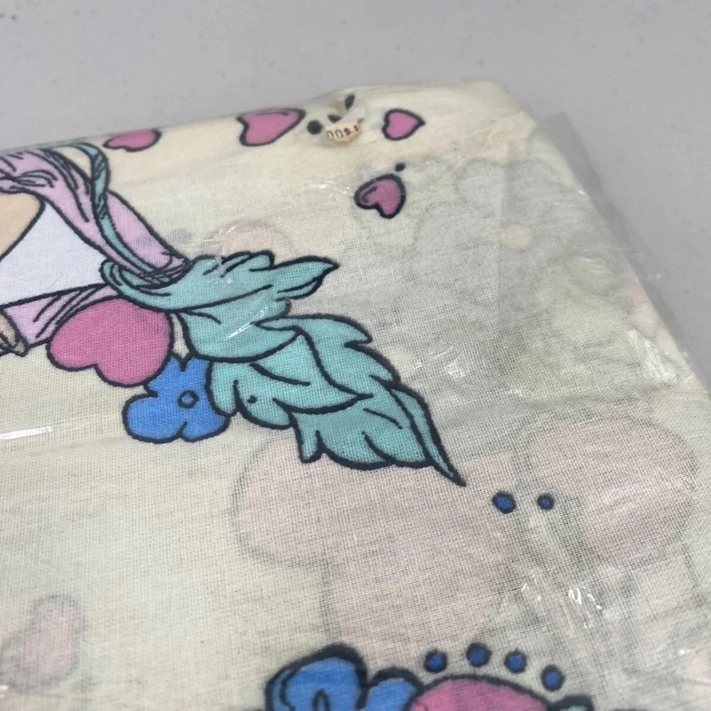 Disney Snow White & The Seven Dwarfs Draperies 80 x 63 w/ Two Tie Backs Vintage